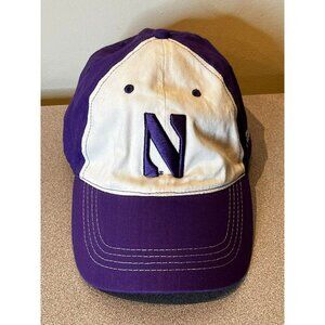 Northwestern Wildcats Baseball Hat Cap White Chicago Big Ten Team Go Cats Next